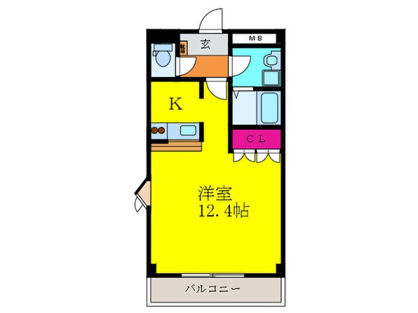 エトワ－ル新在家の物件間取画像